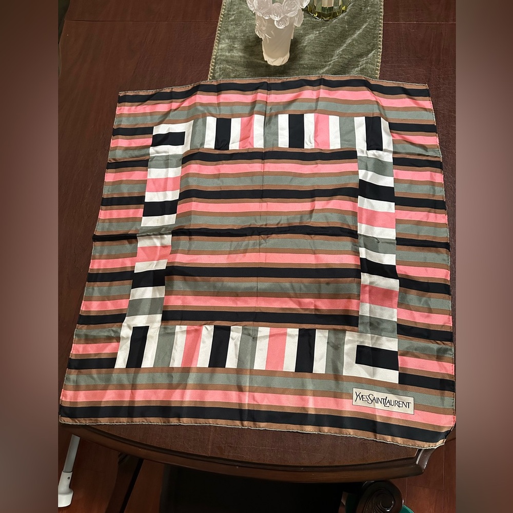 YSL SILK SCARF